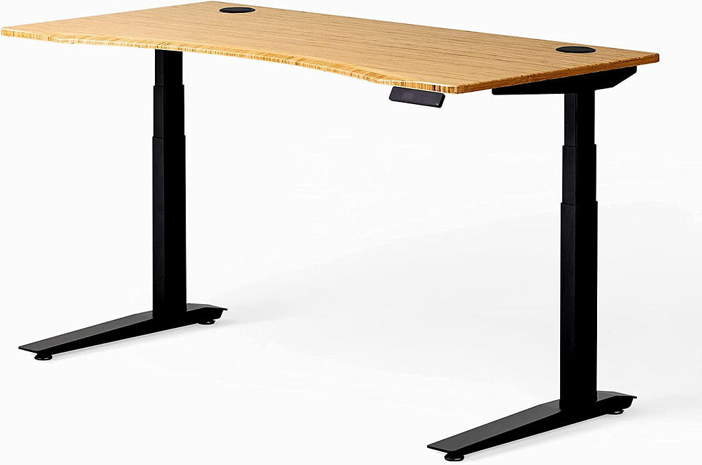 Fully Jarvis Bamboo Adjustable-Height Standing Desk