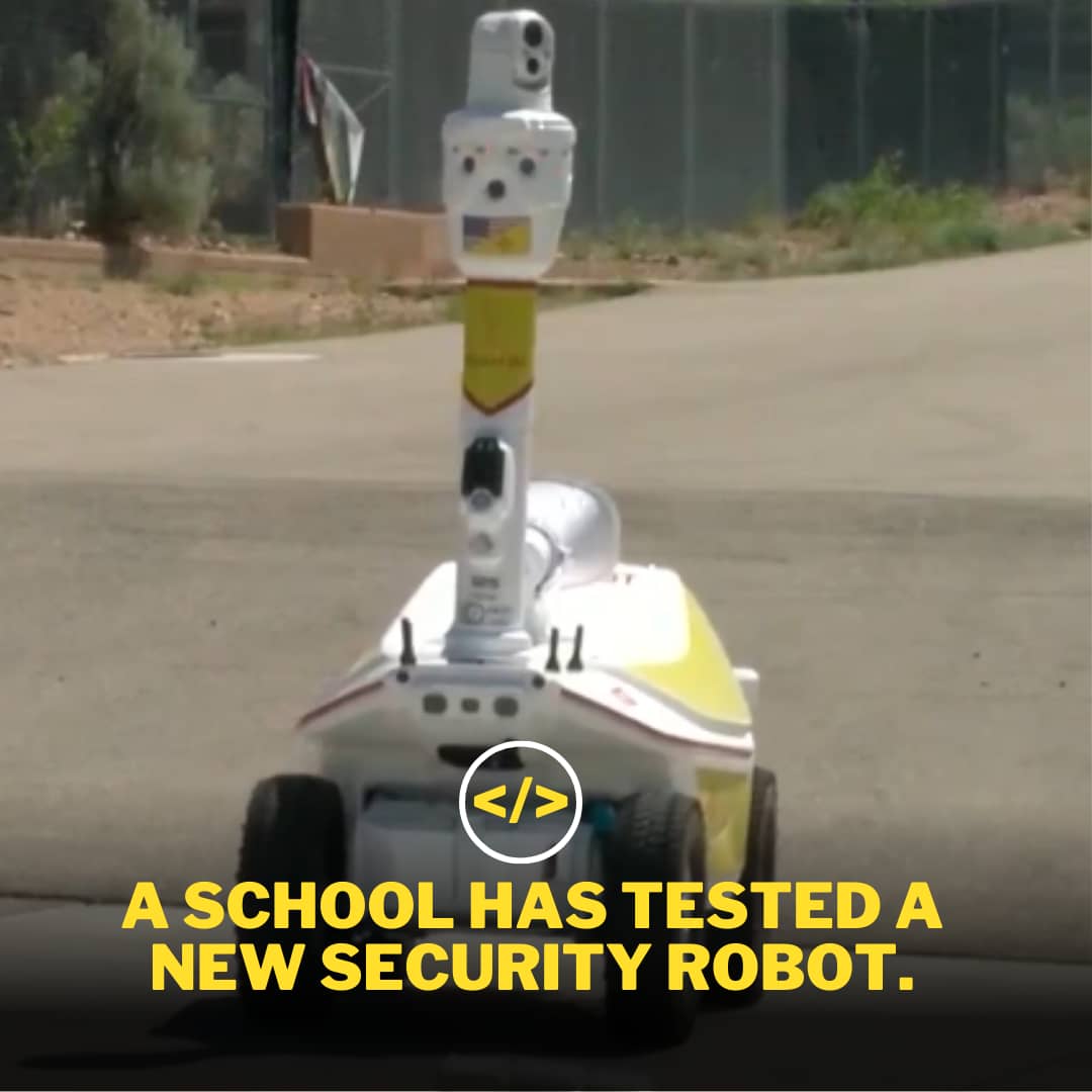 You are currently viewing Santa Fe High School tests out new security robot